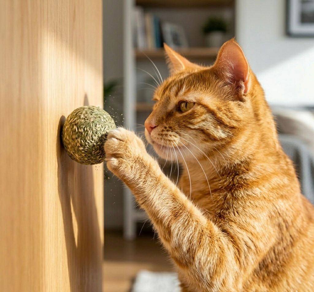 Natural Catnip Play Balls for Cats – PurrMint™