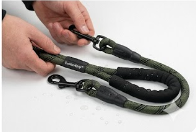 NightSafe Heavy Duty Dog Lead – Strong Reflective Leash