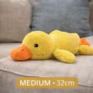SnuggleDuck Comfort Squeaky Toy for Dogs – Soft &amp; Durable