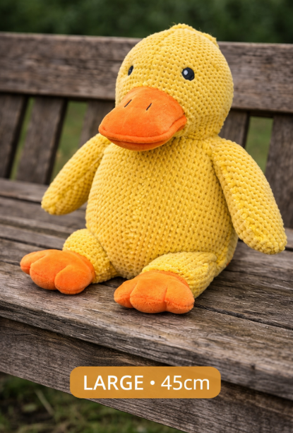 SnuggleDuck Comfort Squeaky Toy for Dogs – Soft &amp; Durable