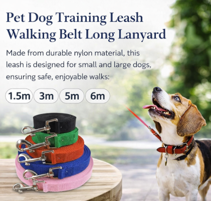 FreedomLead Long Training Lead for Dogs