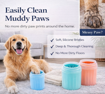 CleanPaws Portable Paw Cleaner Cup