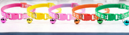 Adjustable Cat Collar with Bell | SafeCharm™