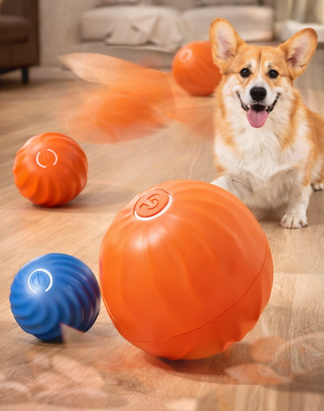 Smart Interactive Dog Ball – PlayPulse™ Toy