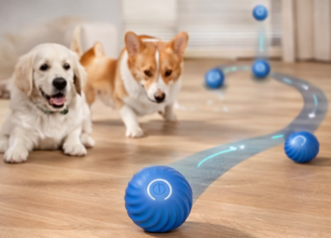 Smart Interactive Dog Ball – PlayPulse™ Toy