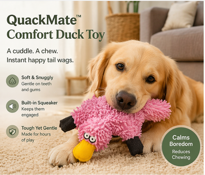 Dog Comfort Toy – QuackBuddy™ for Calm Pups