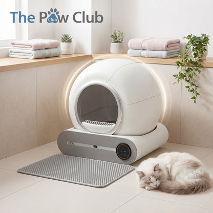 Smart Self-Cleaning Cat Litter Box 65L – Automatic &amp; App Controlled