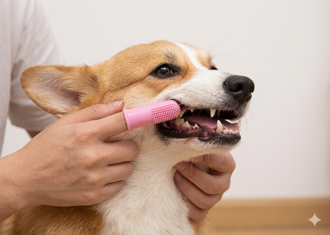 FreshPaws Finger Toothbrush for Dogs &amp; Cats