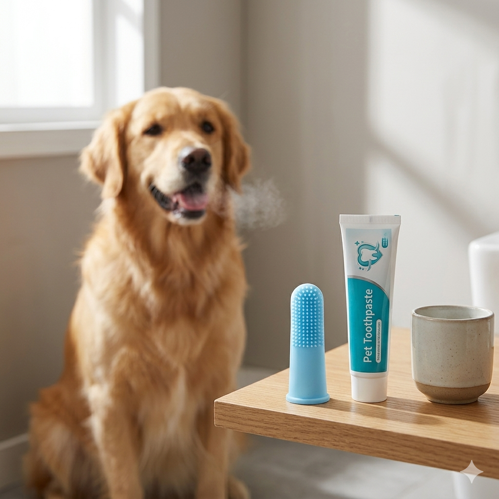 FreshPaws Finger Toothbrush for Dogs &amp; Cats