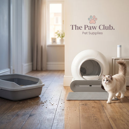 Smart Self-Cleaning Cat Litter Box 65L – Automatic &amp; App Controlled