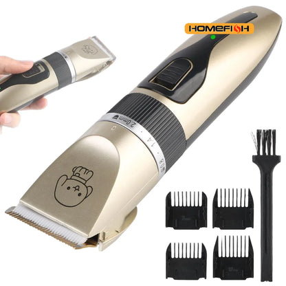 Quiet Pet Grooming Clipper Kit – TrimEase™ Low Noise