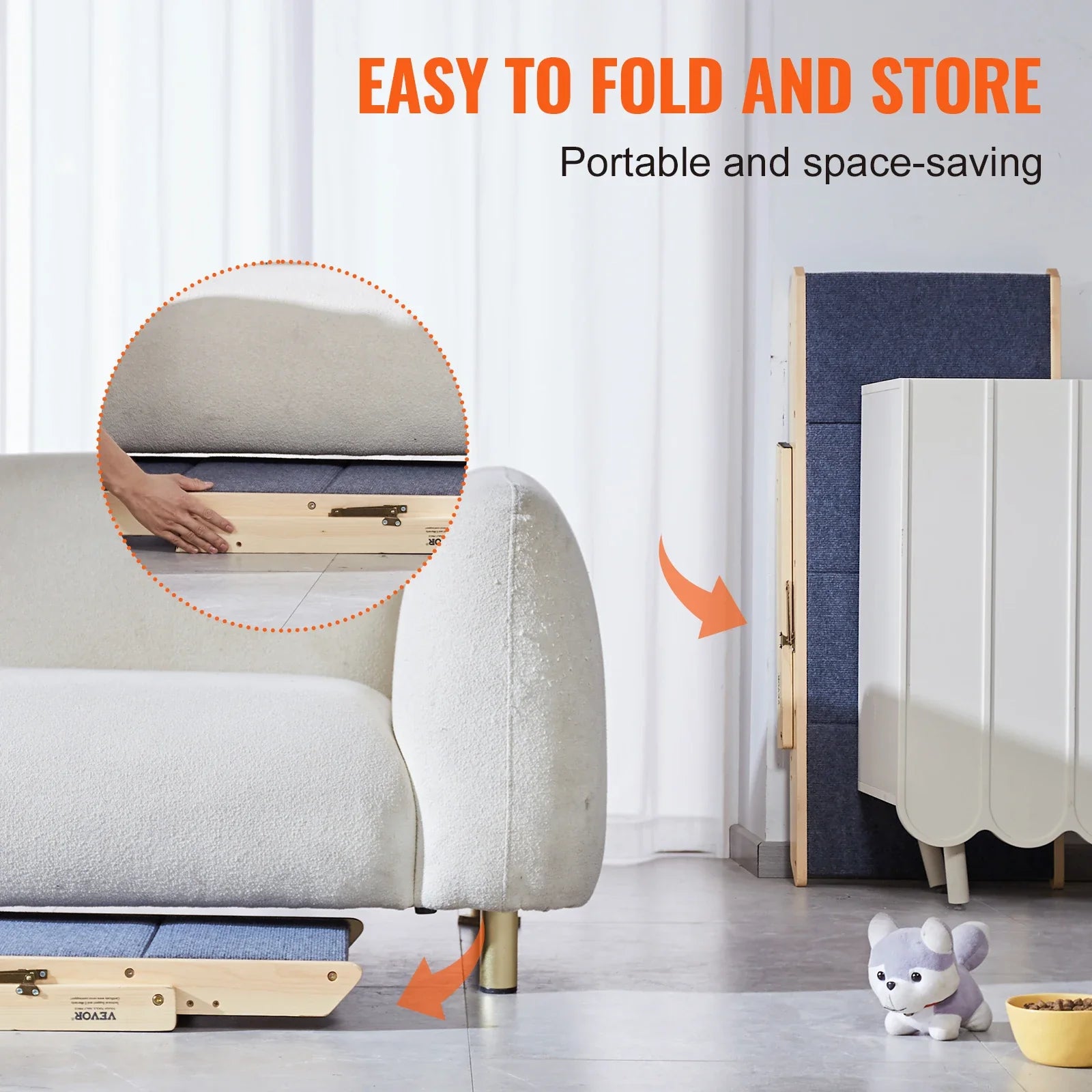 StepEase™ Wooden Pet Ramp