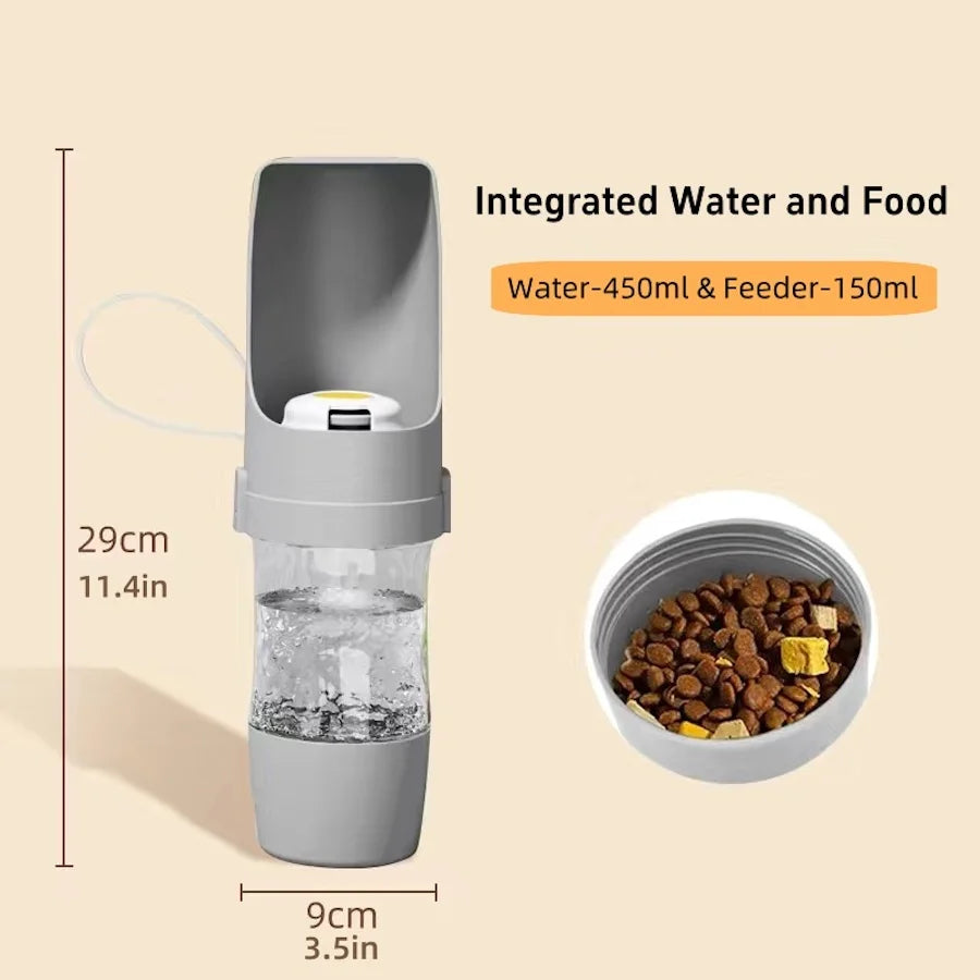 Pet Travel Water Bottle GoHydrate™ Portable Dog Dispenser