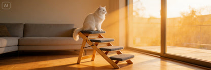 StepEase™ Wooden Pet Ramp