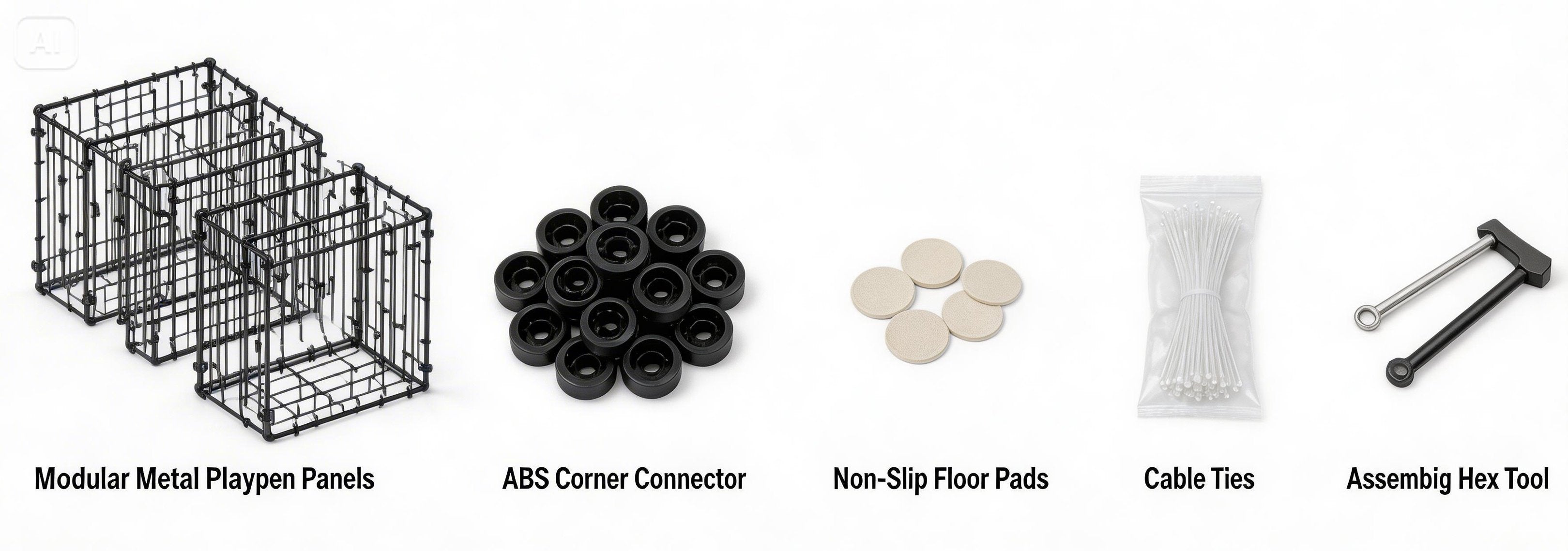 SafeSpace™ Modular Pet Playpen