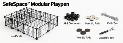 SafeSpace™ Modular Pet Playpen