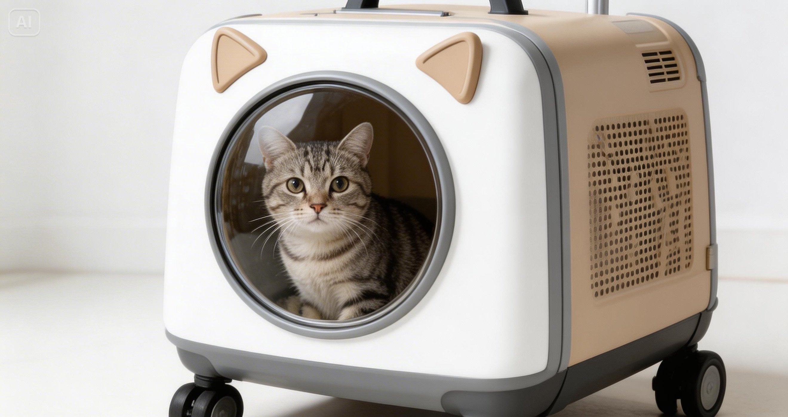Rolling Pet Carrier TravelNest™ for Easy Pet Travel