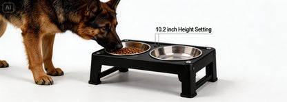 ElevateFeed™ Adjustable Dog Bowl Station
