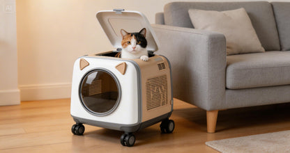 Rolling Pet Carrier TravelNest™ for Easy Pet Travel
